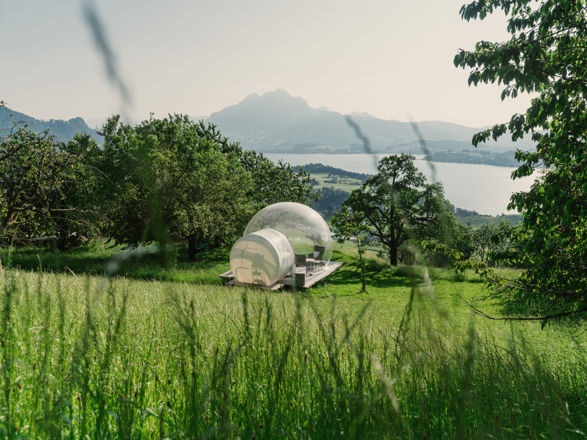 Schweiz Bubble Tent